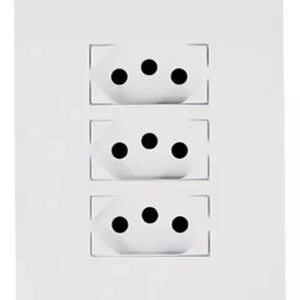 3 Tomadas 10A Monobloco I9 ILUMI