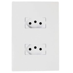 2 Tomadas 20A Monobloco Separada I9 ILUMI